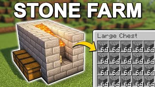 The EASIEST Automatic CobblestoneStone Generator in Minecraft 120 Tutorial [upl. by Malita81]