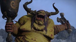 Exalted Great Unclean One Lines  Total Warhammer III [upl. by Aihsekal671]