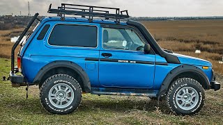 Lada Niva 40mm Lift Kit Installation  LadaPowercom [upl. by Nivk403]