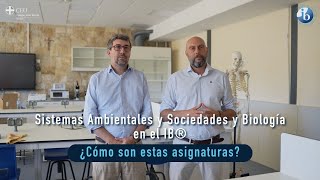 ¿Cómo son las asignaturas SAS y Biología en el IB®  Colegio CEU Jesús María Alicante [upl. by Ydna]