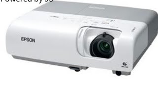 Epson Powerlite S5 LCD Projector Review  Cheapest and Best Cinema Projector [upl. by Rowe577]