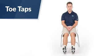 Seated Toe Tap Exercise [upl. by Dunaville]