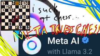 Meta AI plays chess [upl. by Llohcin536]