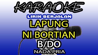 KARAOKE LAPUNG NI BORTIAN ARGHANA TRIO  NADA PRIA [upl. by Aila]