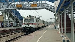 HWH WAP 7 37042 NEW JALPAIGURI 12042 HOWRAH SHATABDI EXPRESS [upl. by Namron]