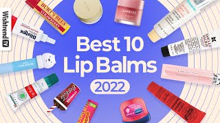 The Best Lip Balms 2022  DIY Lip Scrub Recipe [upl. by Ravi]