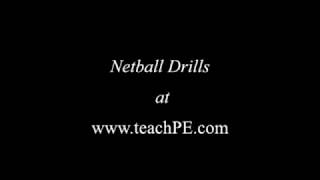 Netball Drill  Shooting  Free for Ball  The Cut Back [upl. by Hsan]