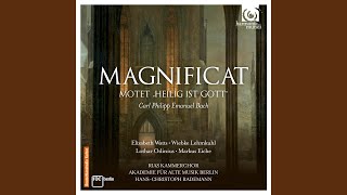 Magnificat Wq 215 1 Chor Magnificat anima mea Dominum [upl. by Blalock]