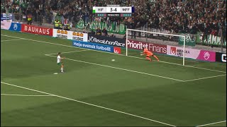 Hela straffdramat mellan Hammarby IF mot Malmö FF svenska cupen [upl. by Harmonia]