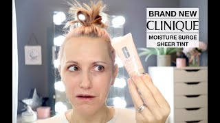 CLINIQUE Moisture Surge Sheer Tint Hydrator Review [upl. by Ahser900]