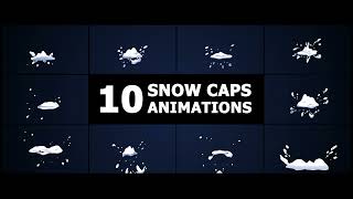 Snow Caps Animations [upl. by Ahsienar]