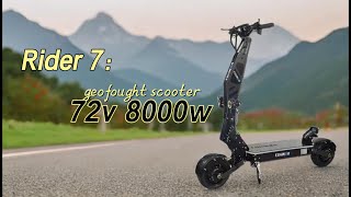 72V 8000W 90120KMH app setting nfc card start electric scooter for adultscooter electric [upl. by Gusba]