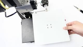 How to Install the Heated Build Plate  Cetus3D [upl. by Nylarat516]