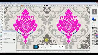 HOW TO EDIT DAMASK DESIGN IN NEDGRAPHICS TEXCELLE [upl. by Launcelot]