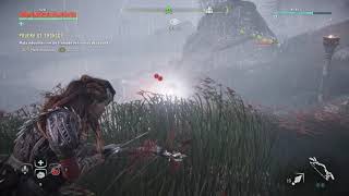 Prueba de troncos  Horizon Zero Dawn PS4 [upl. by Bennir]