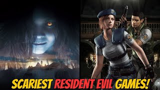 Top 10 SCARIEST Resident Evil Games [upl. by Peadar922]