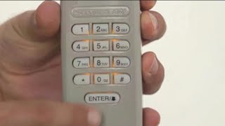 How to Program Chamberlain Wireless Keypad 940ESTD for Garage Door Opener [upl. by Barstow]