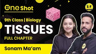 Tissues in One Shot for Class 9th Science with Sonam Maam Science and fun [upl. by Ettezel306]