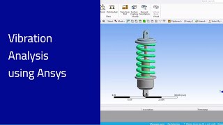 Vibration Analysis using ANSYS [upl. by Appleby]