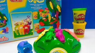 TELETUBBIES Rare Retro PLAYDOH Tubbytronic Superdome Toy Set [upl. by Sevein287]