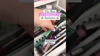 The 3 BEST Drugstore Eyeliners in 2022… PERIOD [upl. by Worrad528]