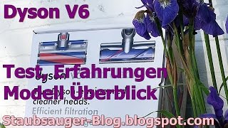 Dyson V6 Staubsauger Überblick das Spitzenmodell V6 total clean [upl. by Uranie]