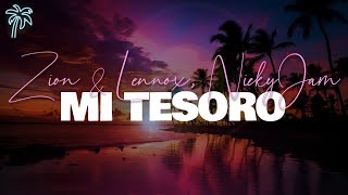 zion amp lennox nicky jam  mi tesoro letralyrics [upl. by Felder]