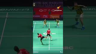 QF CHINA 🇨🇳 MASTERS 2018 GIDEONSUKAMULJO 🇮🇩 vs Kim ASTRUP RASMUSSEN 🇩🇰badminton bulutangkis bwf [upl. by Nicolella501]