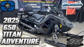 2025 POLARIS 650 TITAN ADVENTURE  MOST CAPABLE WIDETRACK WORK HORSE [upl. by Suicul]