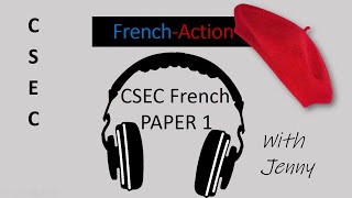 CSEC FRENCH PAPER 1  Listening [upl. by Barsky504]