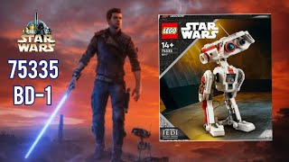 Building Lego Star Wars 75335 BD1 [upl. by Anneirb]