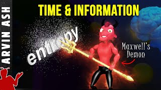 The Stunning link between Entropy time amp information  Science behind Tenet [upl. by Emogene54]