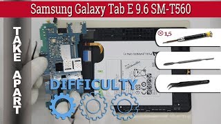 tablet samsung t560 charging ways [upl. by Atekahs342]