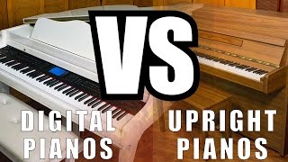 Digital Pianos vs Upright Pianos Which Is Right for You [upl. by Lledyr486]