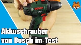 Akkuschrauber Test Bosch PSR 144 LI 2 🛠 [upl. by Einnaffit]