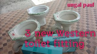 How to new install a Western toilet in tamilkaraikal [upl. by Golden]