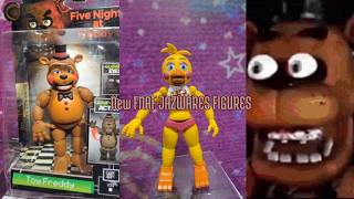 NEW FNAF JAZWARES FIGURES [upl. by Ardnwahs]