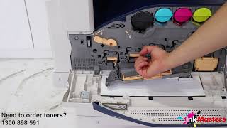 How to install Fuji Xerox CT350851 drums R1 R2 R3 R4 [upl. by Ahsiyt]