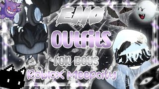 Roblox Emo Outfit Ideas For Boys In Meepcity  Part 3  Avatar Ideas  PvrpleKitPlayz [upl. by Irrot240]