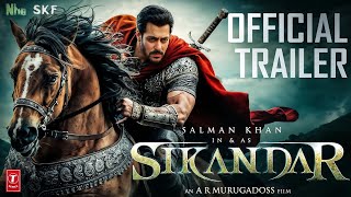 SIKANDAR  Trailer  Salman Khan Rashmika Mandanna  HINDI Trailer Amitabh Bachchan  CSKSanghvi [upl. by Lielos]