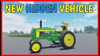 How to get NEW  TRACTOR  HIDDEN VEHICLE in AMERICAN PLAINS MUDDING APM Roblox [upl. by Coussoule82]