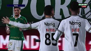 pés 2021  simulação palmeiras x Vasco gameplay efootball simulação gameplay ultra realista 🔝🕹️🔝🎮 [upl. by Markos]