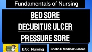 Pressure Sore Decubitus Ulcer Bed Sore in Hindi [upl. by Nauqet]