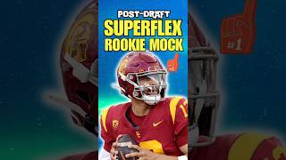 Superflex Rookie Mock Draft 🏈 2024 Fantasy Football [upl. by Foulk618]