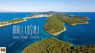 🇭🇷 4K drone video of Mali Losinj Losinj Island Croatia [upl. by Catarina]