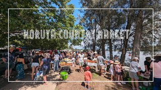 Moruya Country Market NSW Australia 賑わうモルヤ・カントリー・マーケット、オーストラリア [upl. by Sucerdor]