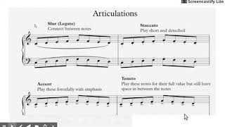 Articulations  Tenuto and Accent [upl. by Westfahl657]