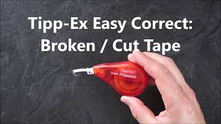 FIX TippEx Easy Correct  Broken  Cut Tape [upl. by Alil]