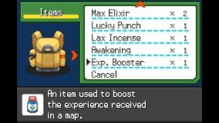 Pokémon  Fire Red Extended Exp Booster item  335 Spoiler [upl. by Edita]