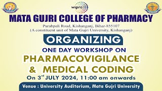 Workshop on Pharmacovigilance amp Medical Coding [upl. by Drawde]